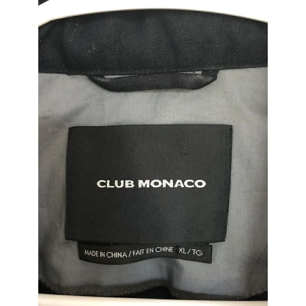 Club Monaco Men’s Black Jacket Sz XL